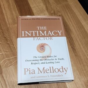 The Intimacy Factor by Pia Mellody - White & Tan Hardcover